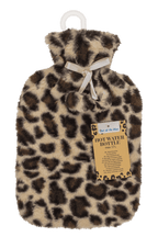 Bouillotte avec housse en Peluche Léopard – vue 3
