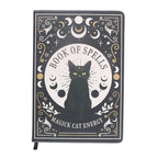 Carnet A5 « Livre de sortilèges Magick du Chat Noir » avec stylo