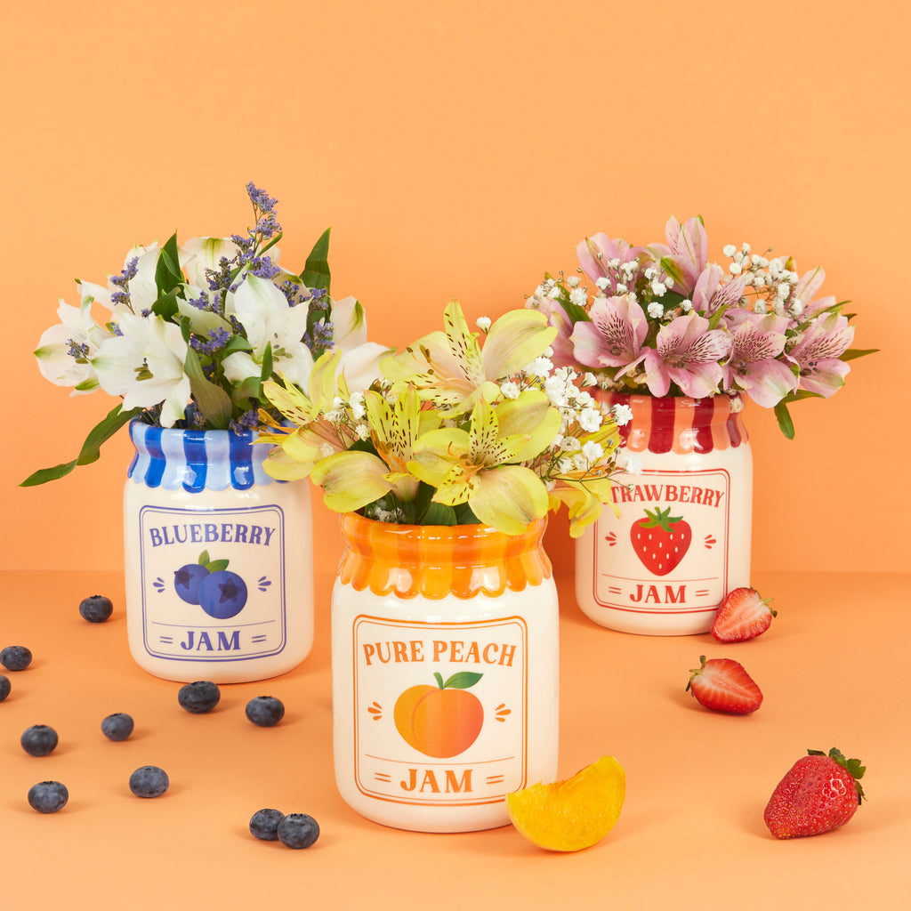 Mini pot de fleurs Strawberry Jam