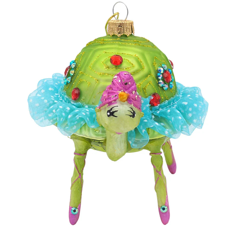 boule de noel tortue ballerine little christmas company 