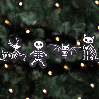 Gingerbread Skeleton Hanging Decorations