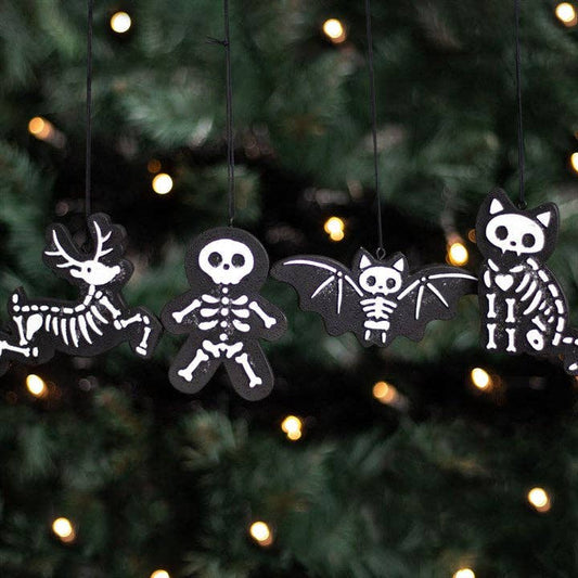 Gingerbread Skeleton Hanging Decorations