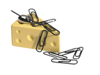 Aimant à trombones Fromage – visuel produit