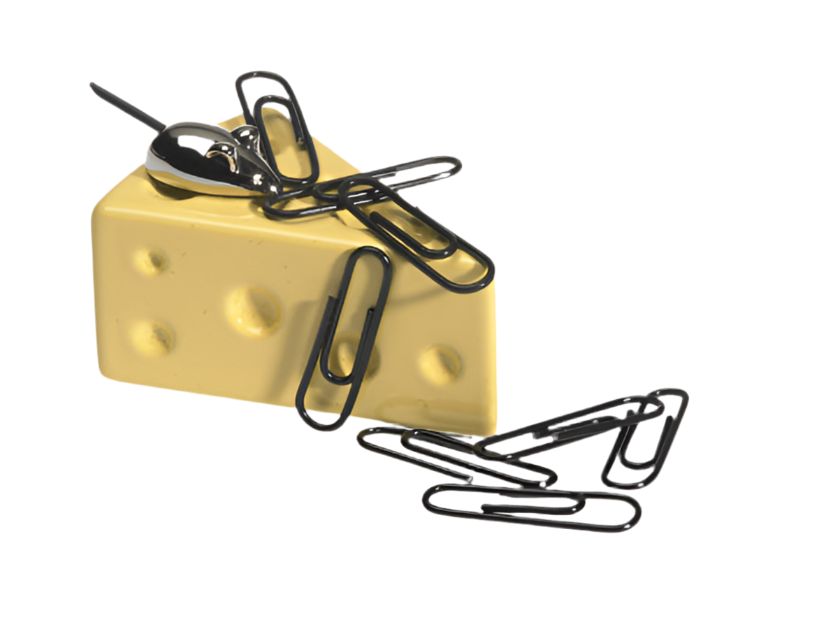 Aimant à trombones Fromage | Designproducten en originele cadeaus