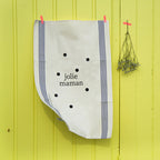Oggetto regalo di design – torchon famille jolie maman pied de poule 