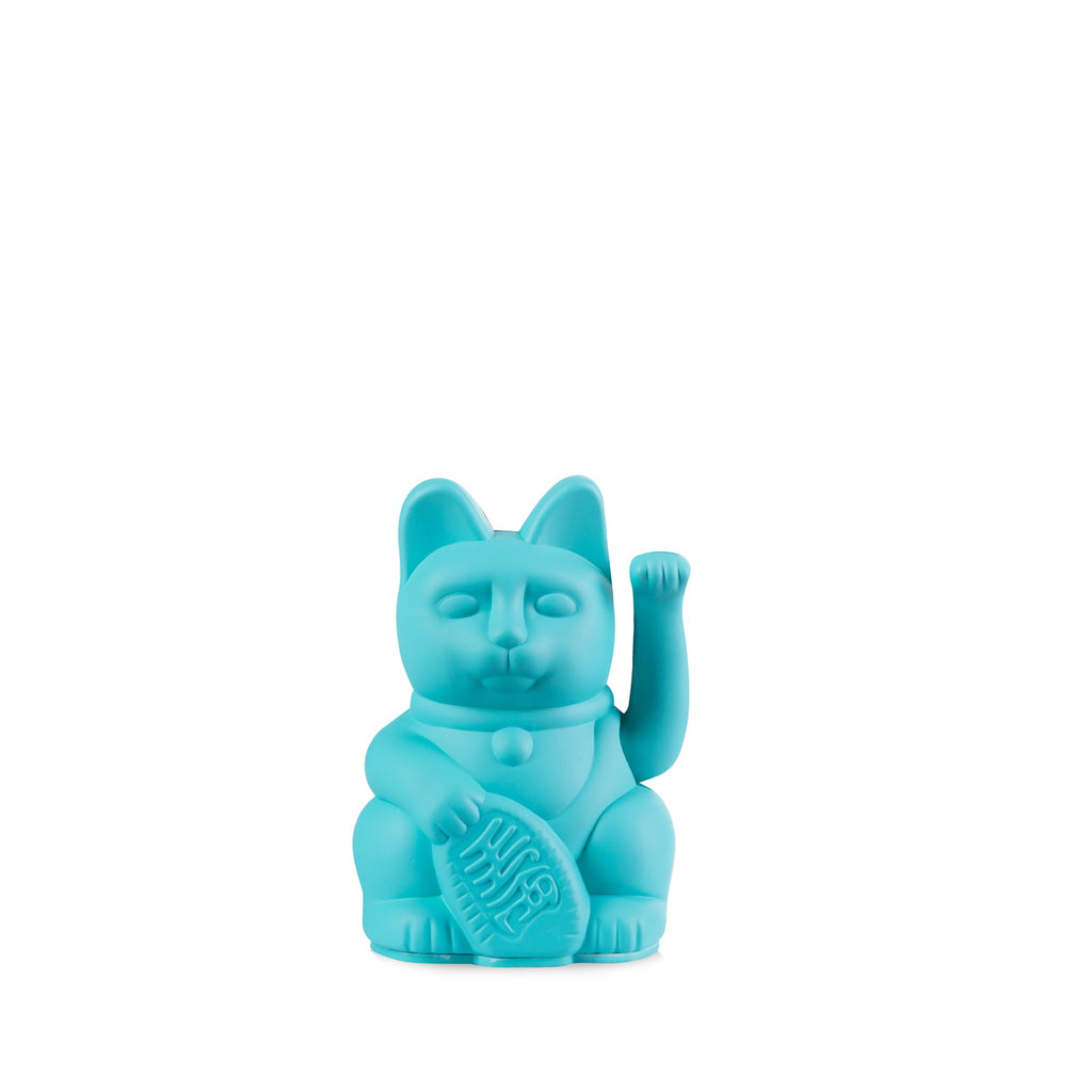 Mini Chat Chanceux Turquoise | Designproducten en originele cadeaus