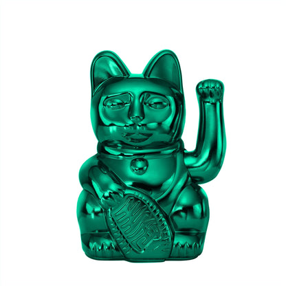 Chat Chanceux Vert Brillant - Cosmic Edition - le Chat Chanceux