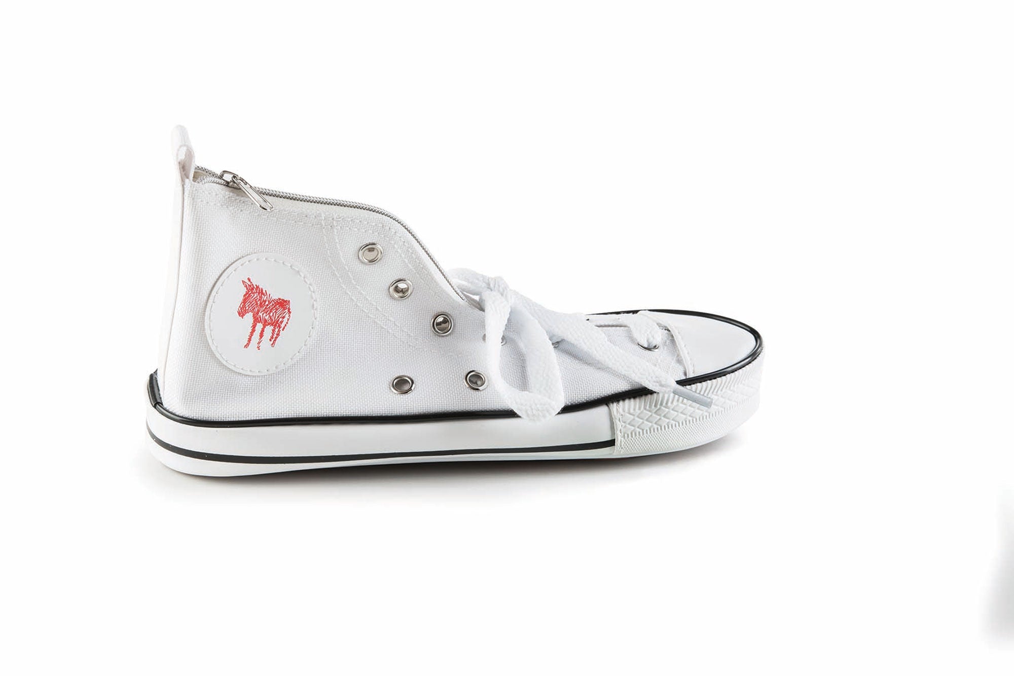 trousse chaussure blanche donkey doodle donkey