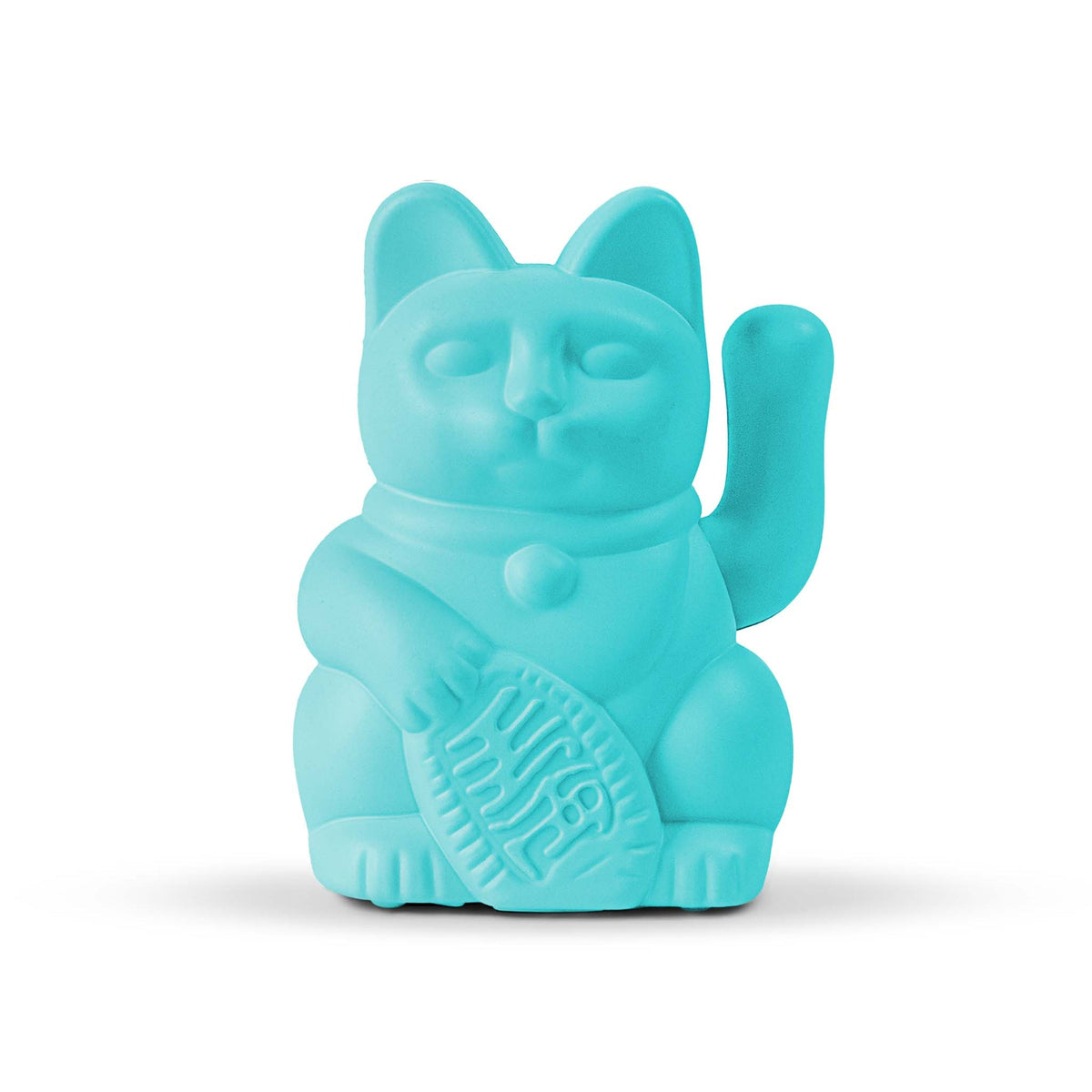Mini Chat Chanceux Solaire Turquoise « Miko » – Donkey Products