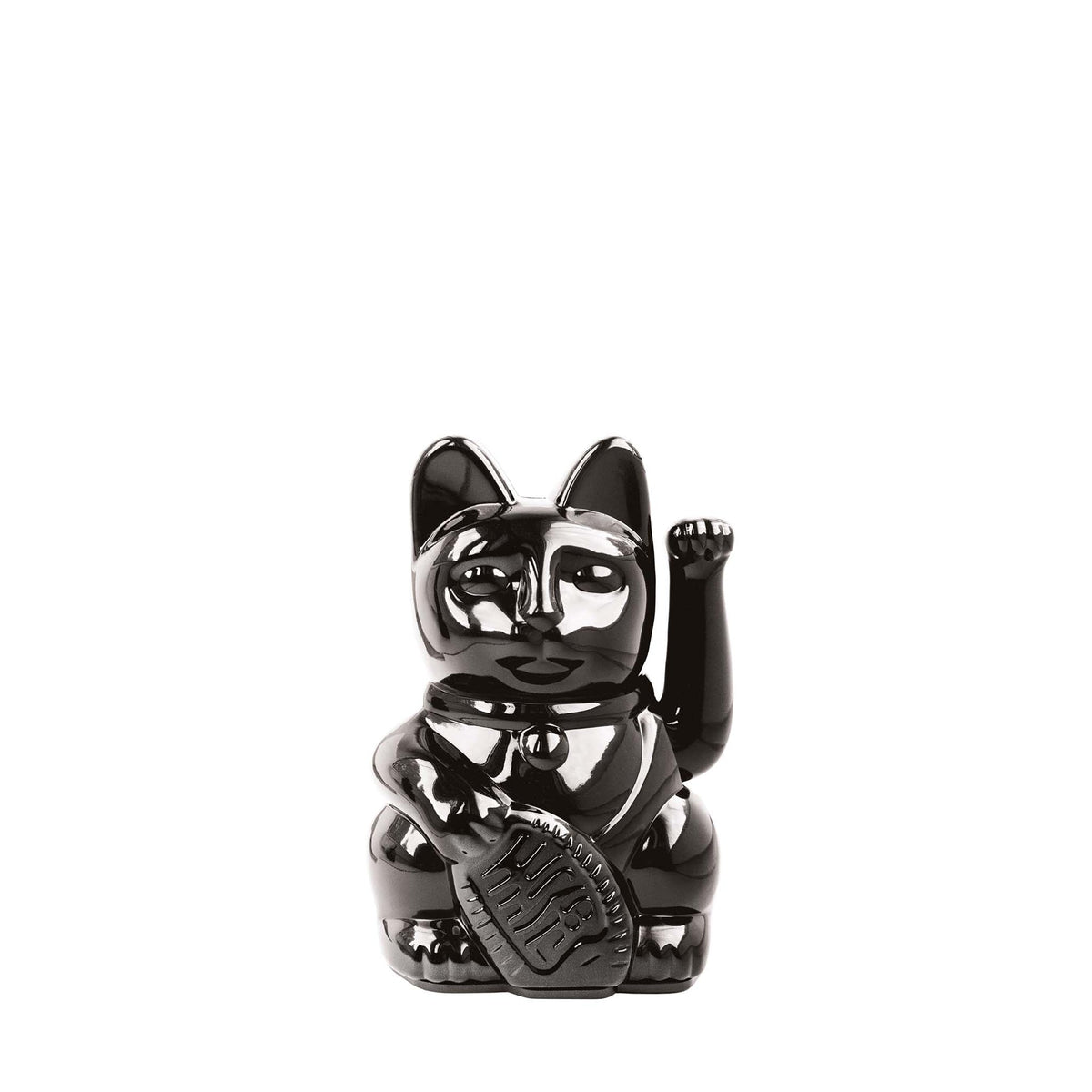 Mini Chat Chanceux Noir Brillant “Basira” – Donkey Products
