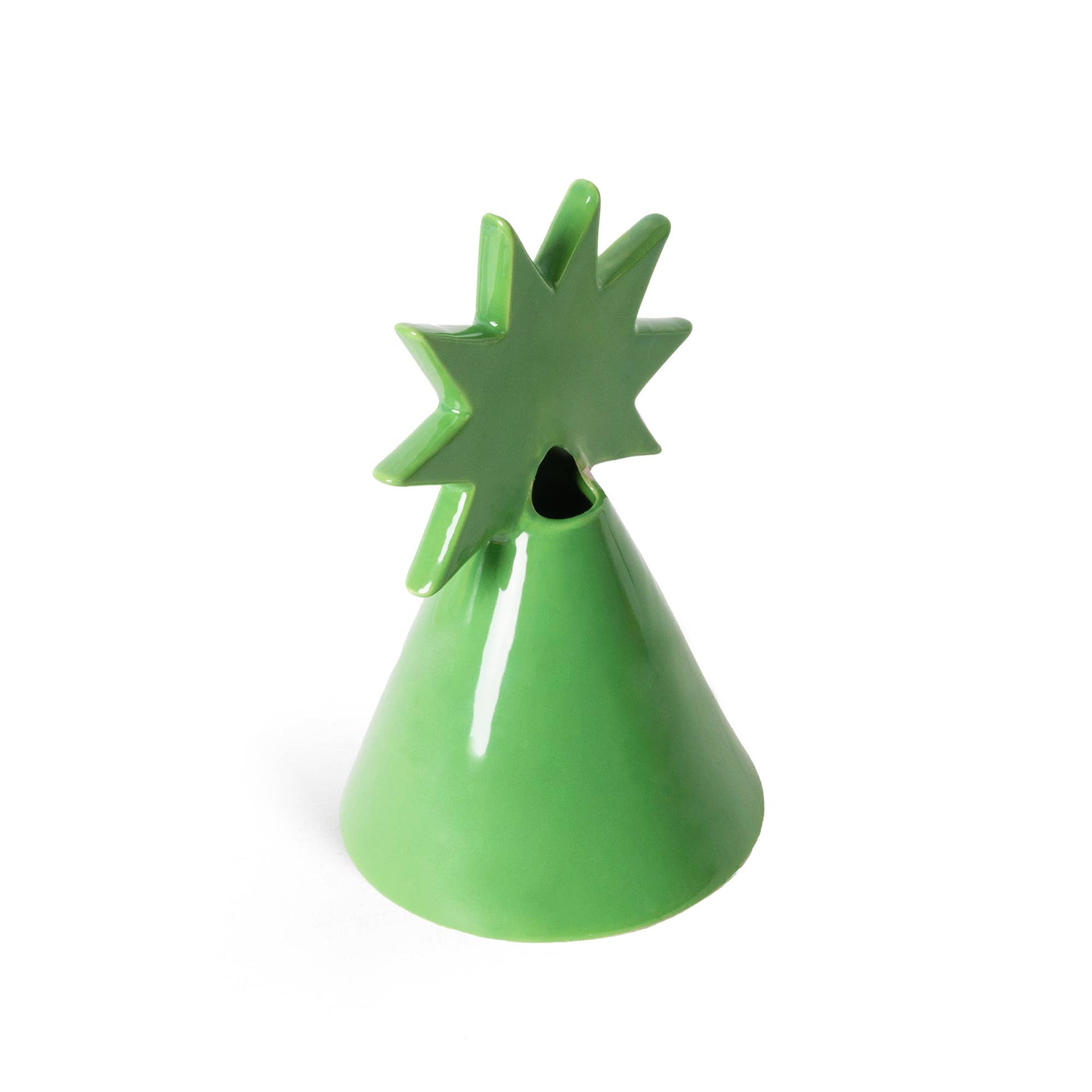 Vase Étoile Polaire Verte Helio Ferretti Vue 3