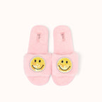 Paire de broches pour Chaussons - Smiley Jaune