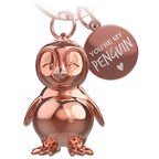 Oggetto regalo di design – porte cles pingouin tu es mon pingouin fabach 