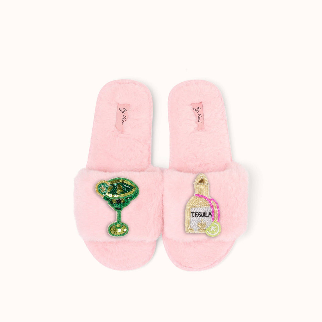 Pair of slippers pins - Tequila