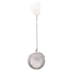 Intuition doppelwandiger Glasbecher mit Aura-Kristall-Tee-Ei