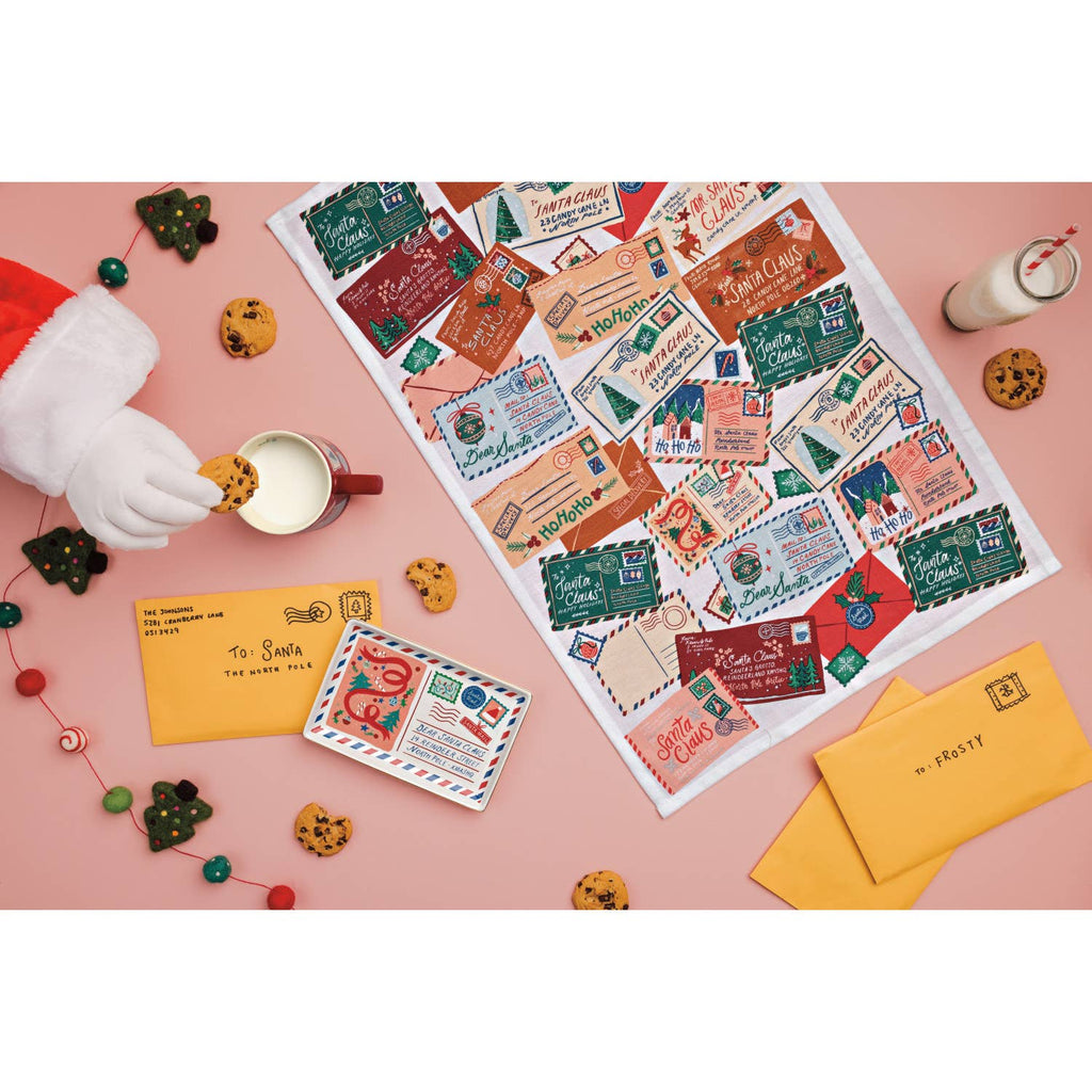 Torchon de Noël Jubilee Santa Mail | Designobjekte & Geschenkideen