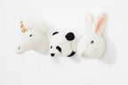 Mini Décoration Murale Peluche Têtes d'Animaux : Coffret - Wild & Soft