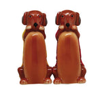 Salz-und-Pfeffer-Dackel-„Hot-Dogs“
