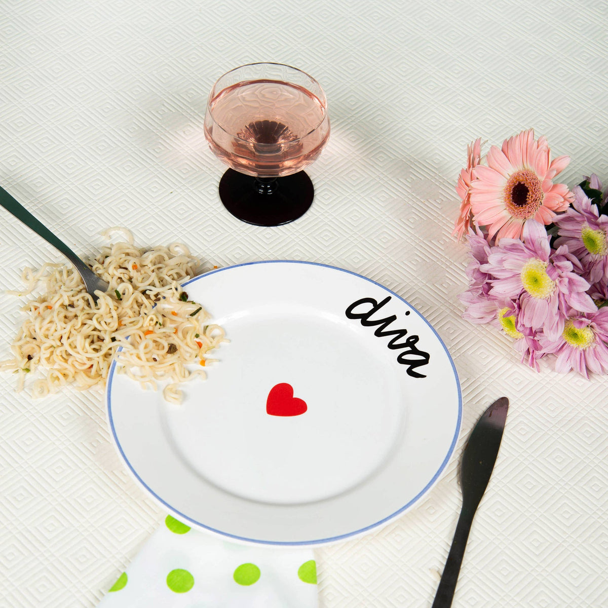 Assiette La Famille S’éclate - Diva – vue produit 3