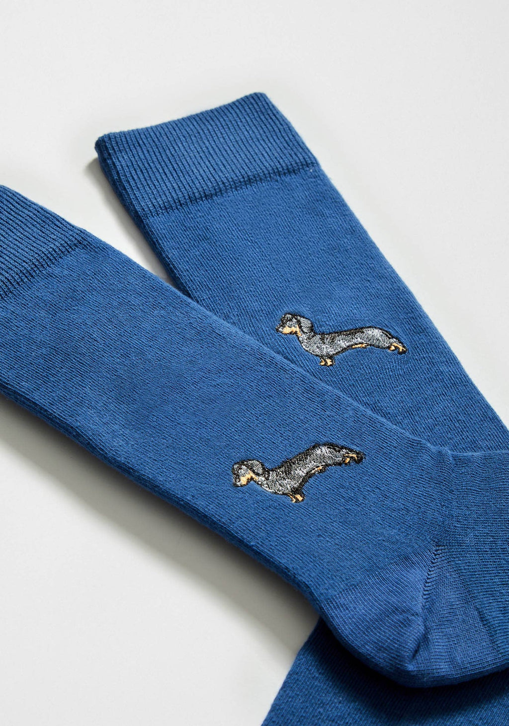 Chaussettes brodées BePets - Teckel
