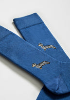 Chaussettes brodées BePets - Teckel