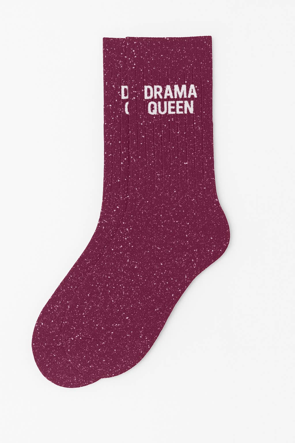 Chaussettes à Paillettes Drama Queen Violet