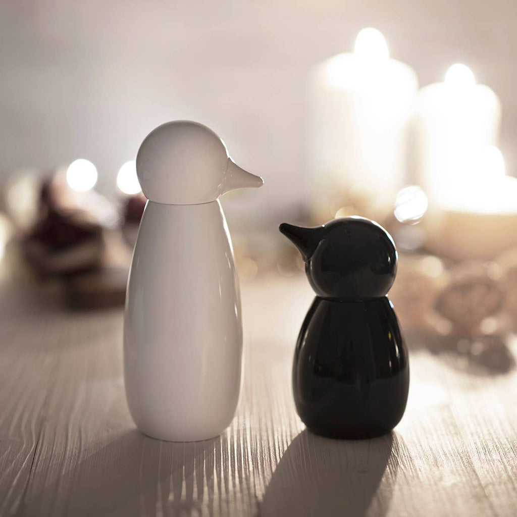 Moulin à épices «Happy Feet» Blanc