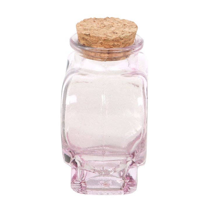 Bouteille décorative en verre en forme de cœur Love Potion