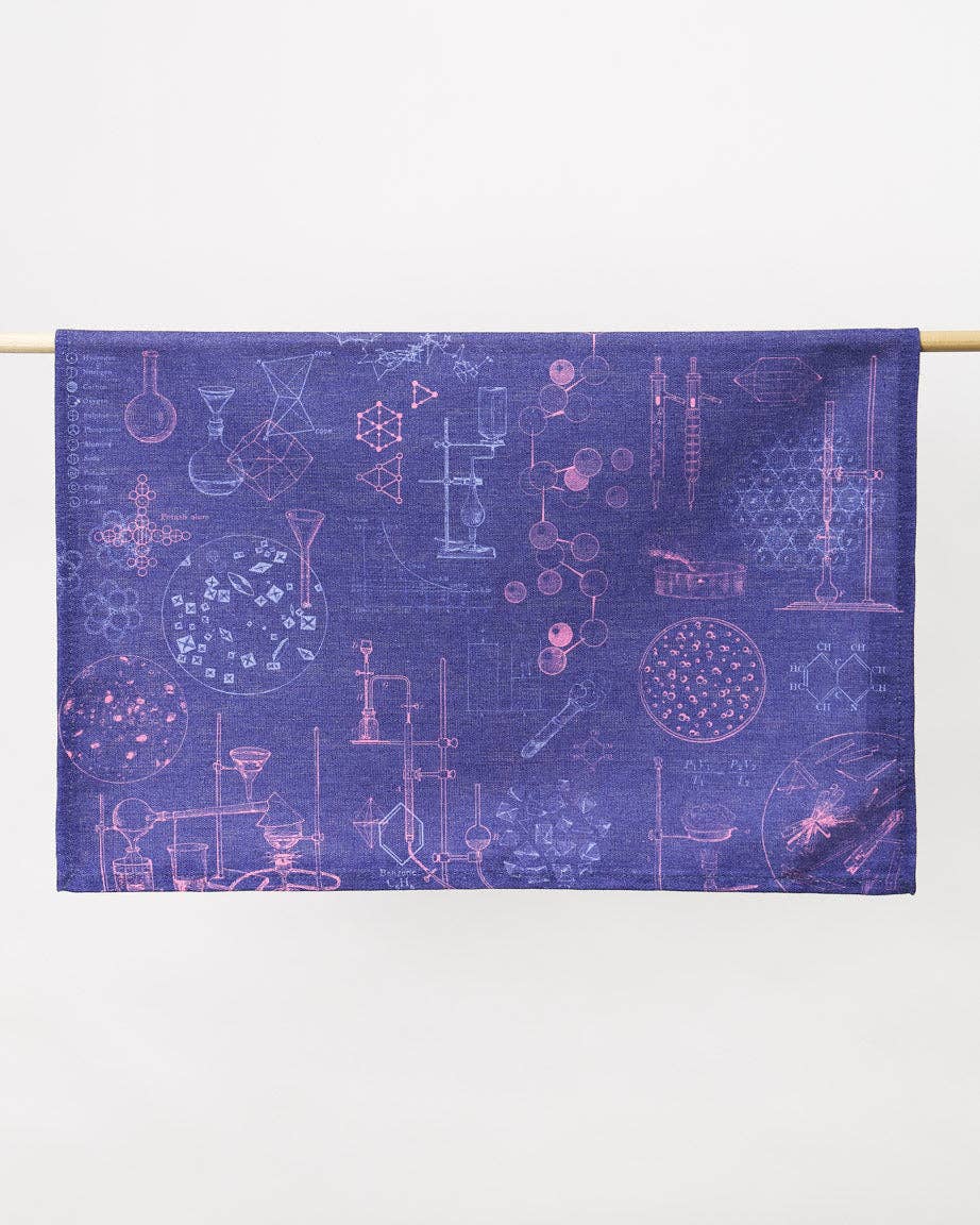 Oggetto regalo di design – Torchon de Chimie – produit scientifique Cognitive Surplus EU, vue 2