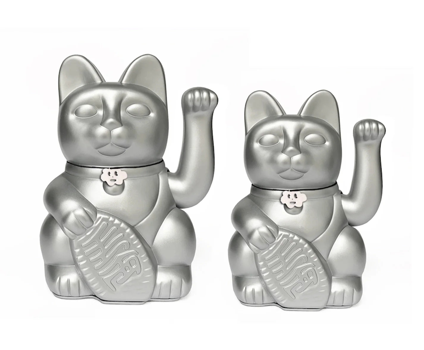 Chat Chanceux Argent | Designproducten en originele cadeaus