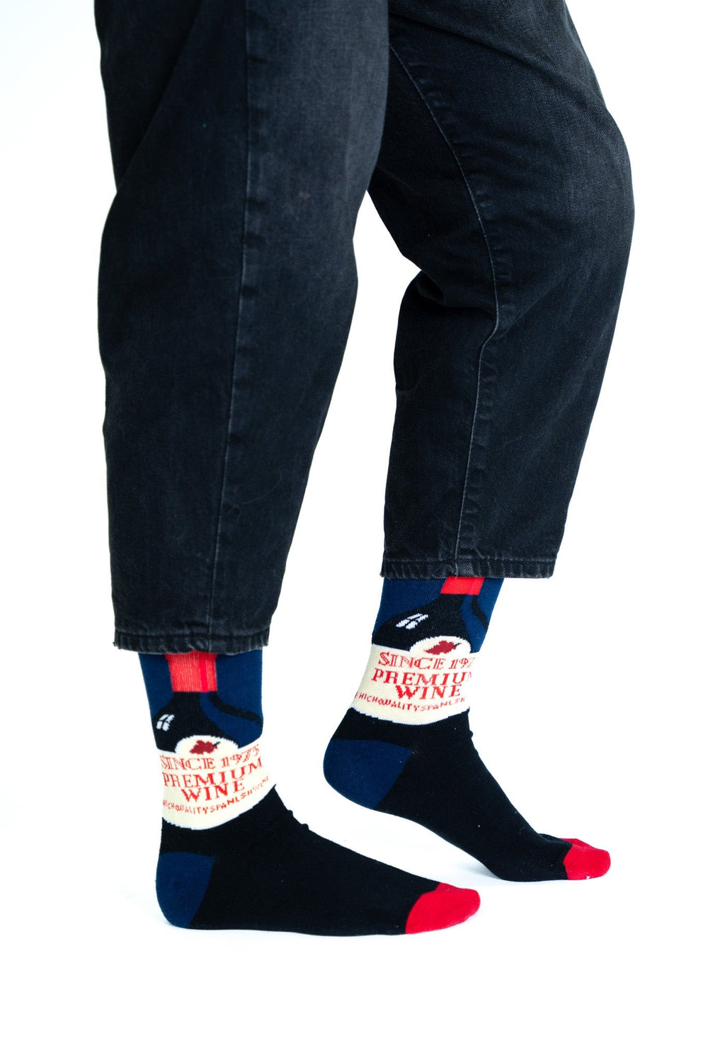 Chaussettes Bouteille de Vin | Design e regali originali