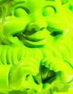 Nain de jardin "Mains en cœur" Vert Fluo M | Designproducten en originele cadeaus