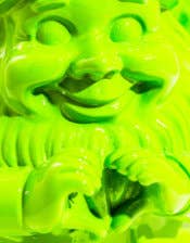 Nain de jardin "Mains en cœur" Vert Fluo M | Designproducten en originele cadeaus