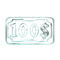 emporte piece billet de 100