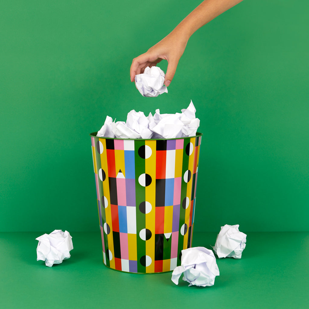 Los Pepes Pencils Wastebasket