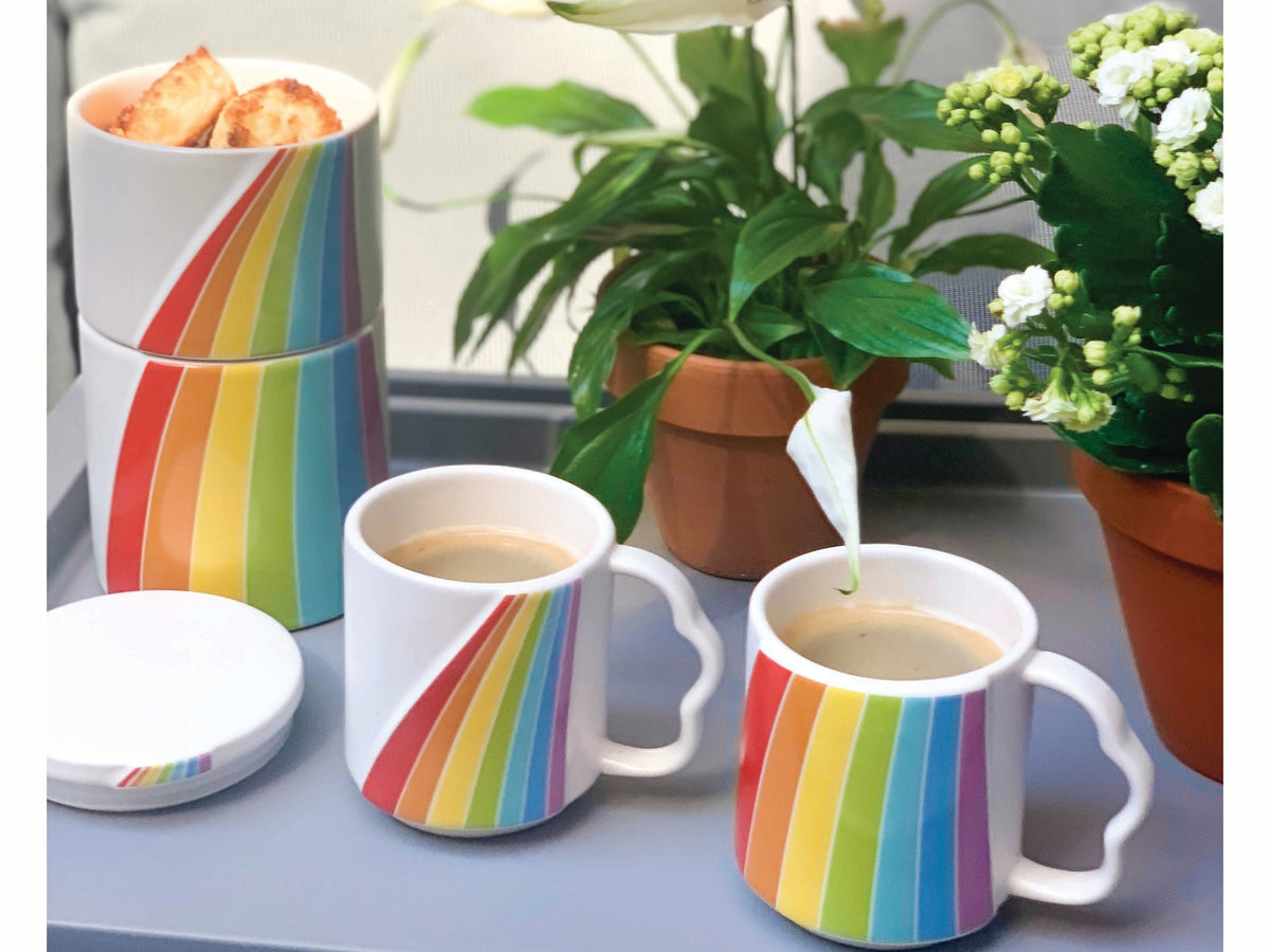Mugs Empilables Over The Rainbow – Lot de 3 – Bitten