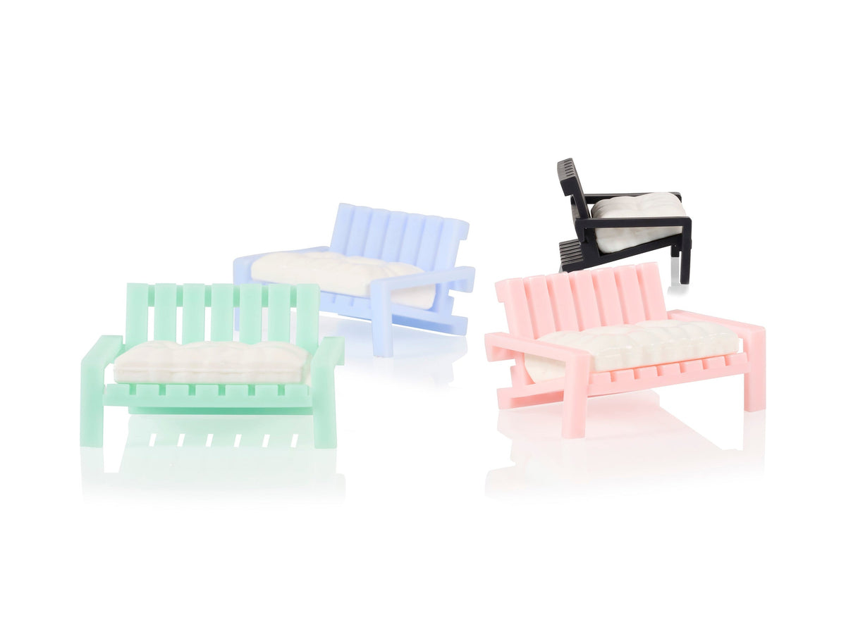Porte-Savon Banc Soapy Bleu