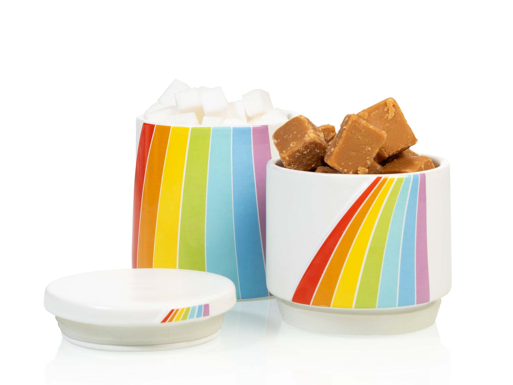 Bocaux Empilables Over The Rainbow – Lot de 2 – Bitten