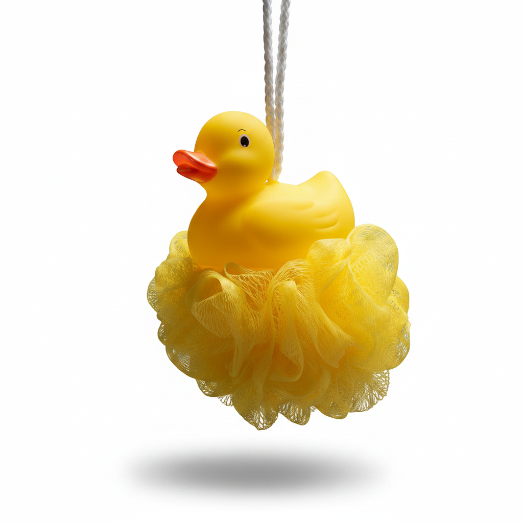 Fleur de douche Canard Jaune – vue 2