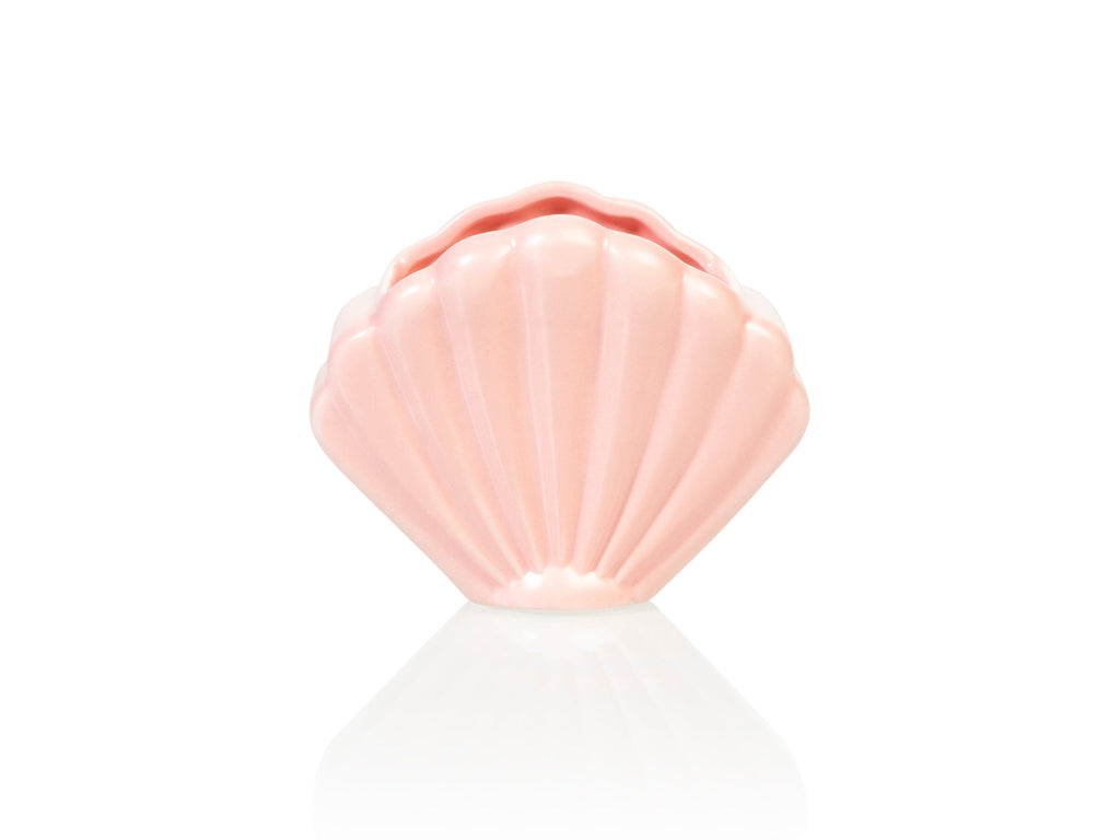 Pot de Fleur Coquillage Rose – Grand