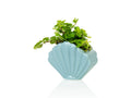 Pot de Fleur Coquillage Bleu – Petit