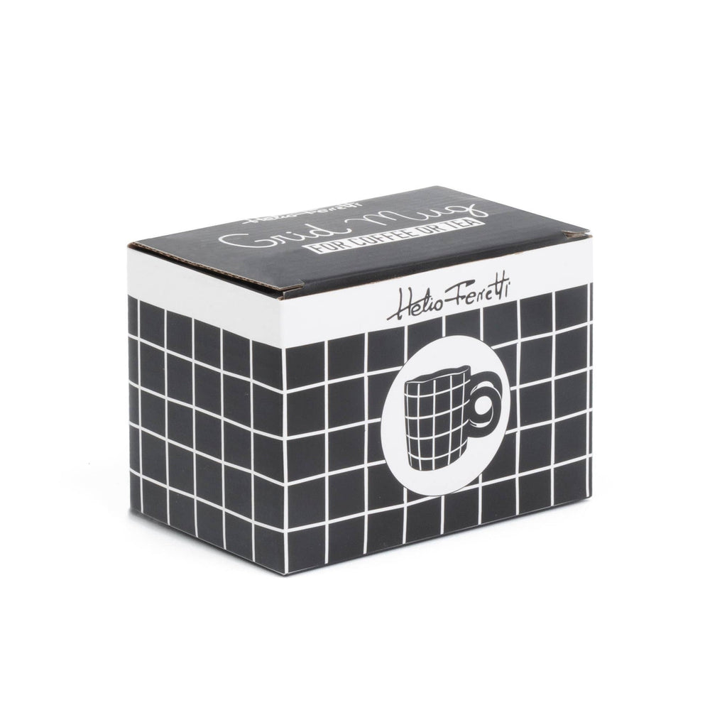 Mug Noir Fait Main Peint à la Main Helio Ferretti Vue 3