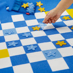 Serviette de plage et jeu Checkers