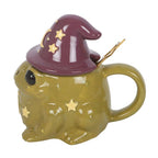 Mug en forme de crapaud magique pour Halloween avec cuillère
