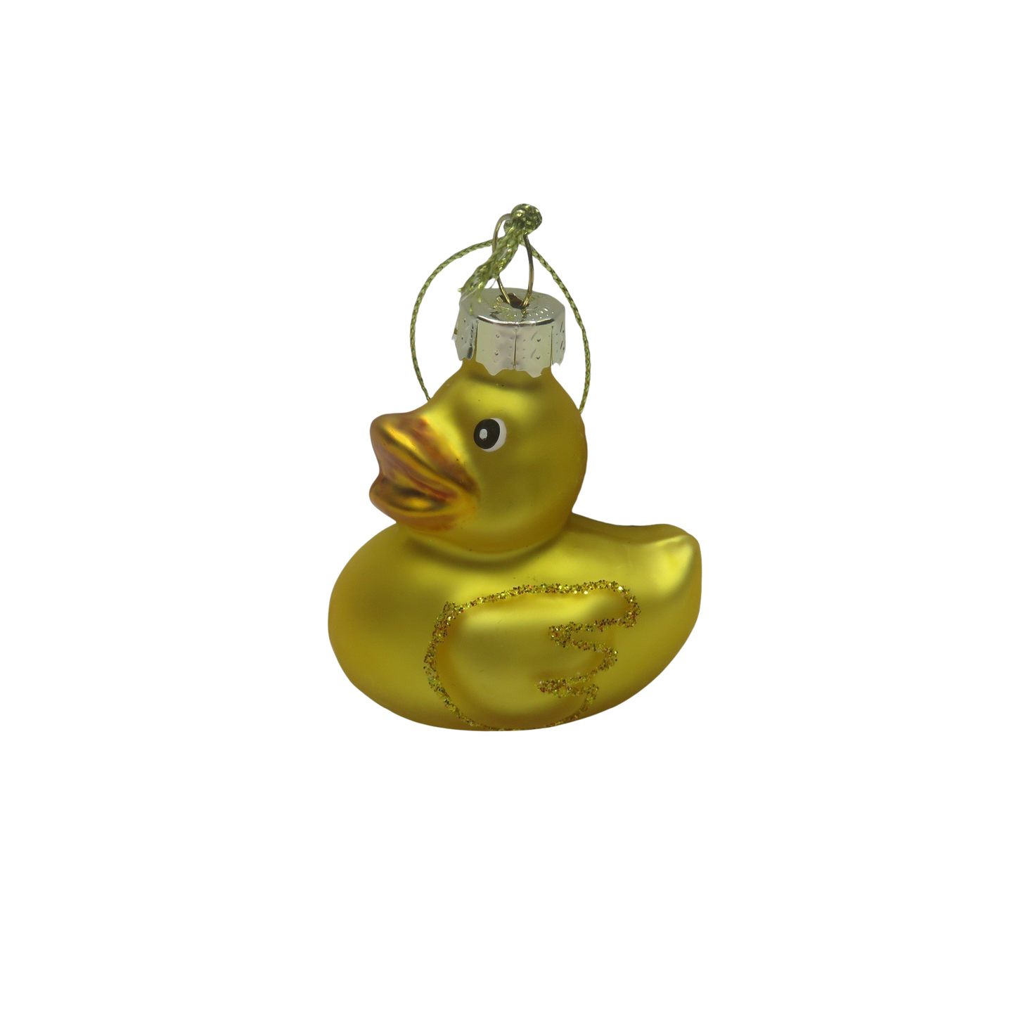 Yellow Bath Duck Christmas Ball