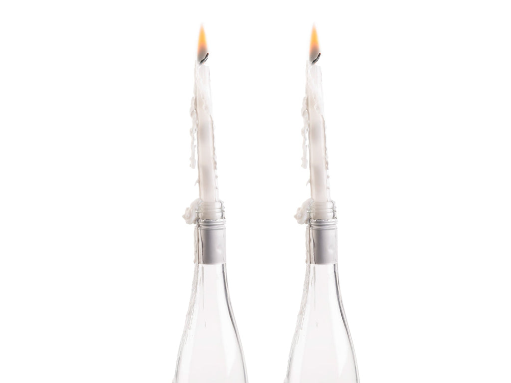Bougies Coulantes Blanches – Lot de 2 – Bitten