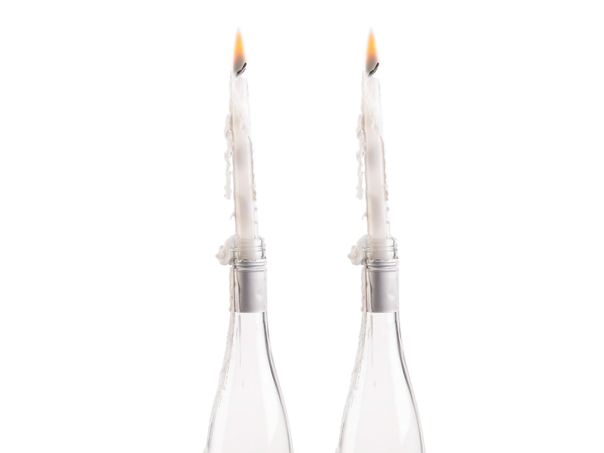 Bougies Coulantes Blanches – Lot de 2 – Bitten