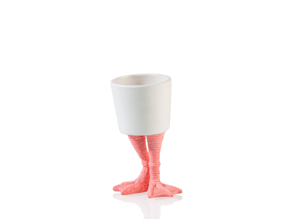 Pot de Fleur Pattes de Flamant Rose – Petit – Bitten