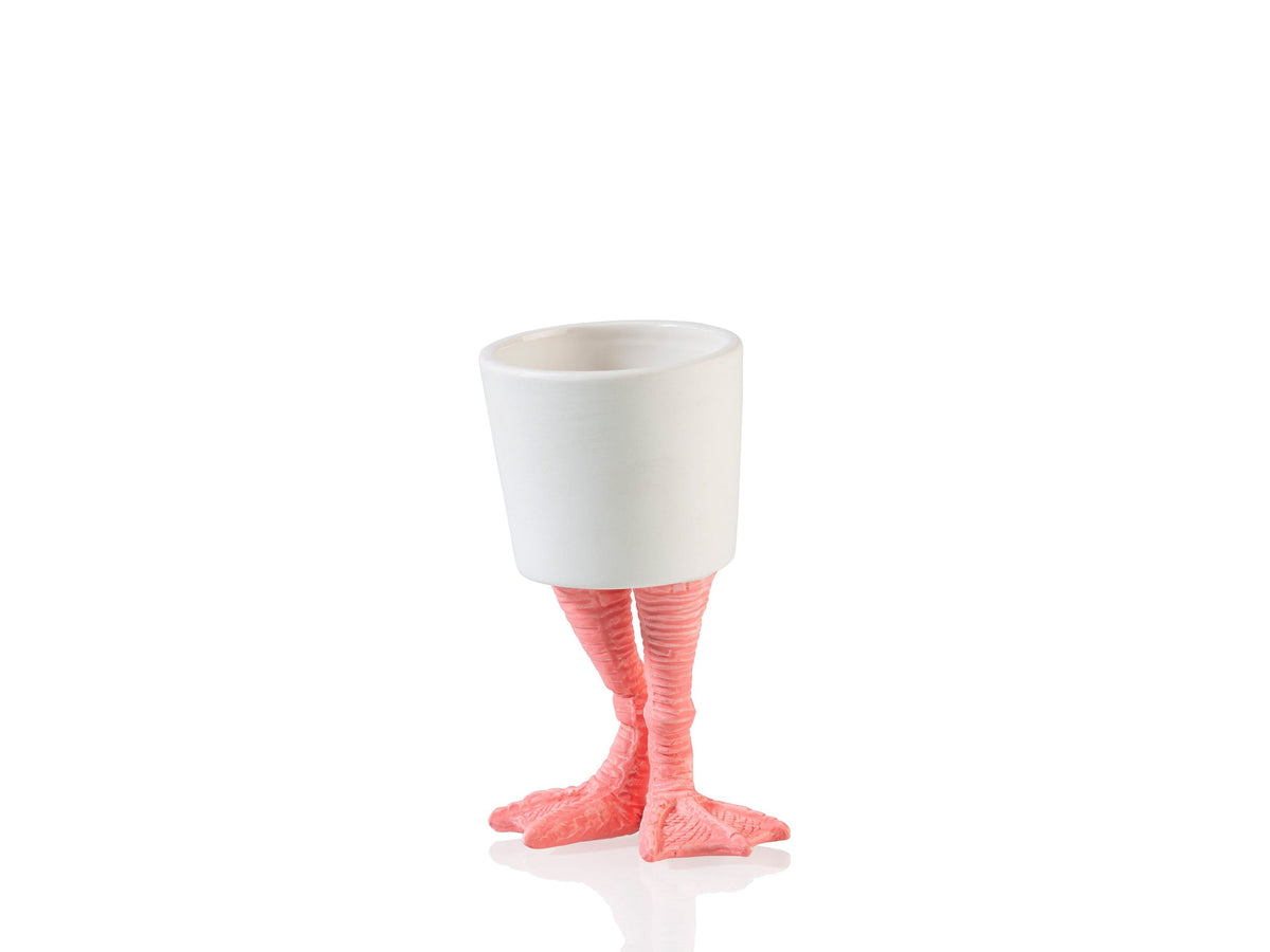 Pot de Fleur Pattes de Flamant Rose – Petit – Bitten