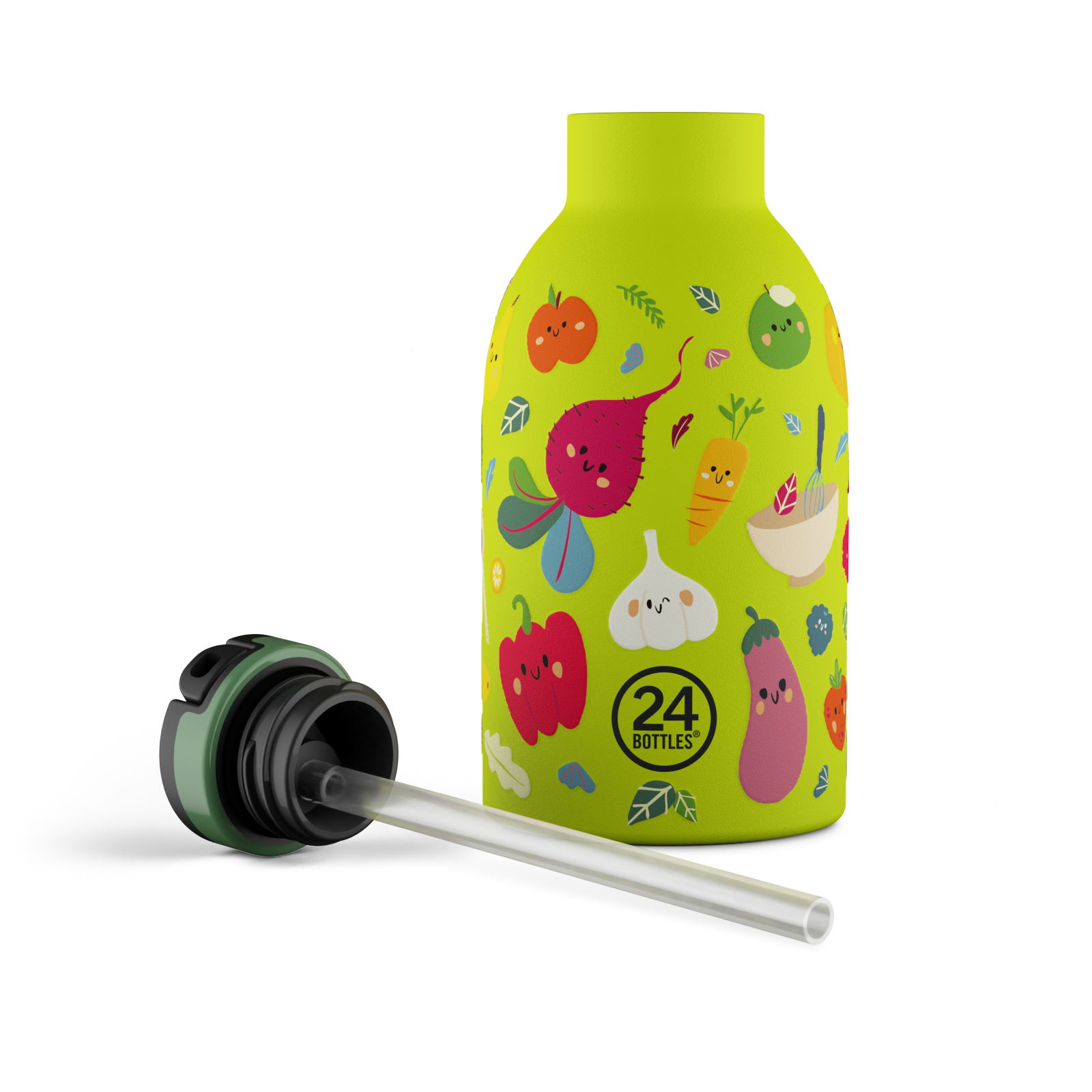 Kids Insulated Bottle | Veggie Friends - 330 ml
